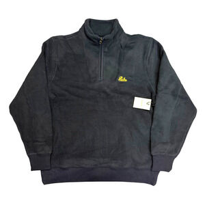 Aimé Leon Dore Quarter Zip Fleece Unisphere Navy Blazer L